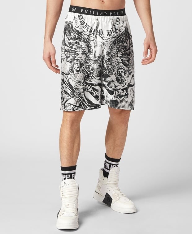 

Спортивные шорты Philipp Plein, белый