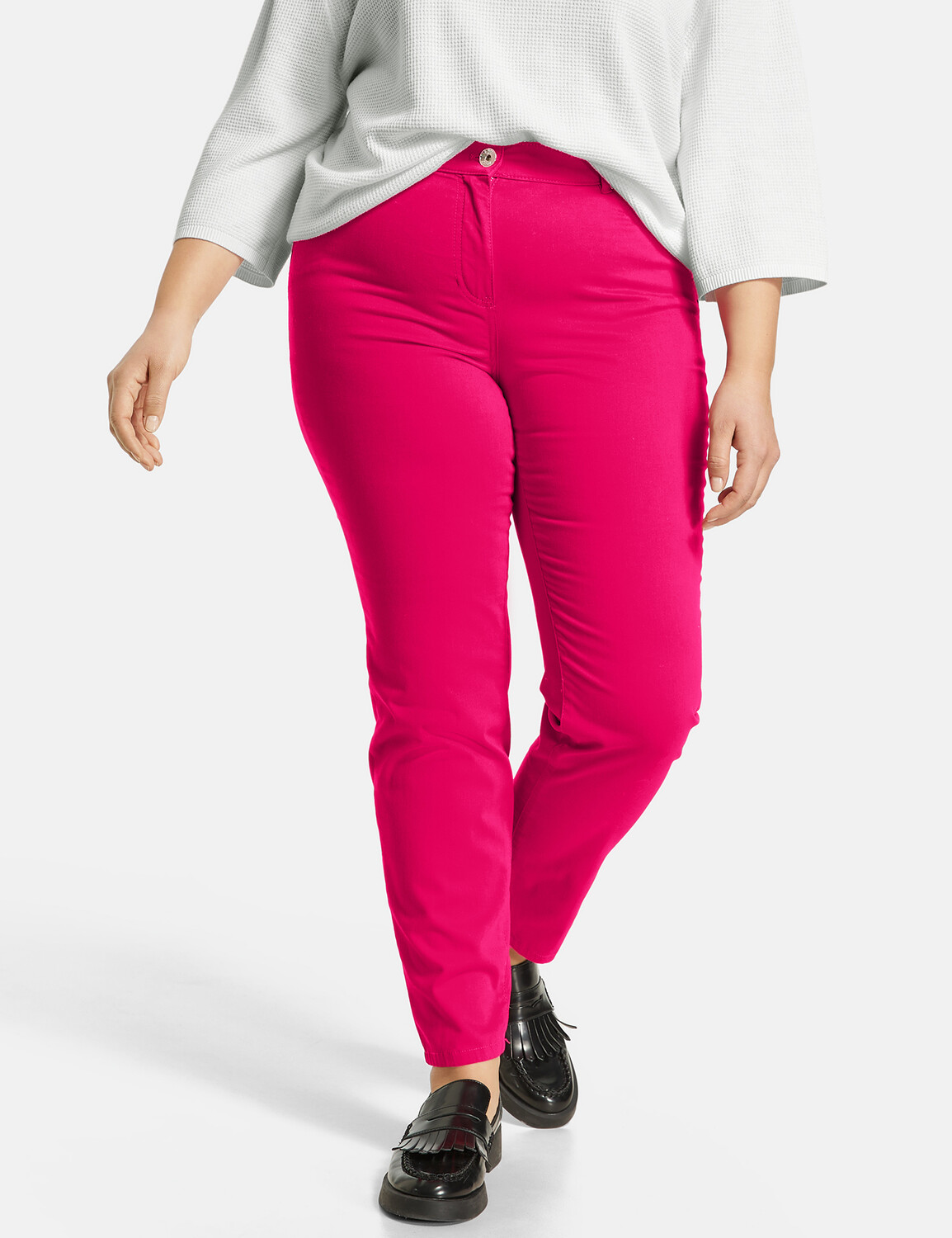 

Джинсы SAMOON Hose verkürzt, цвет Cranberry