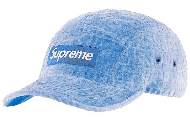 

Кепка Supreme Velvet Pattern, светло-синий