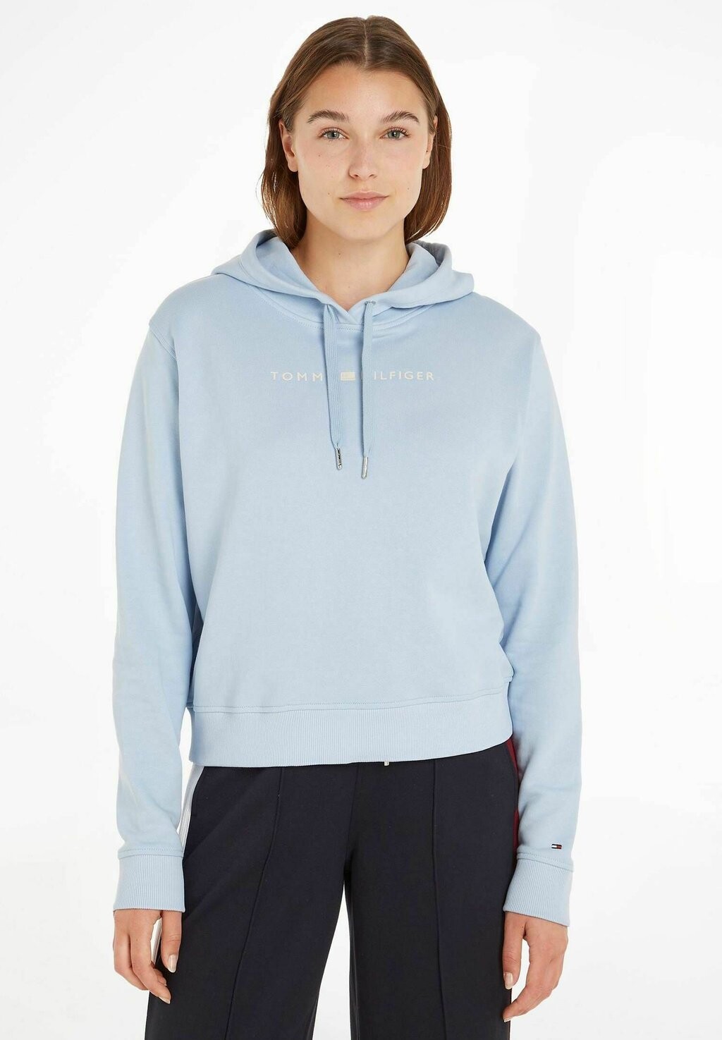 

Толстовка с капюшоном Tommy Hilfiger, светло-синий