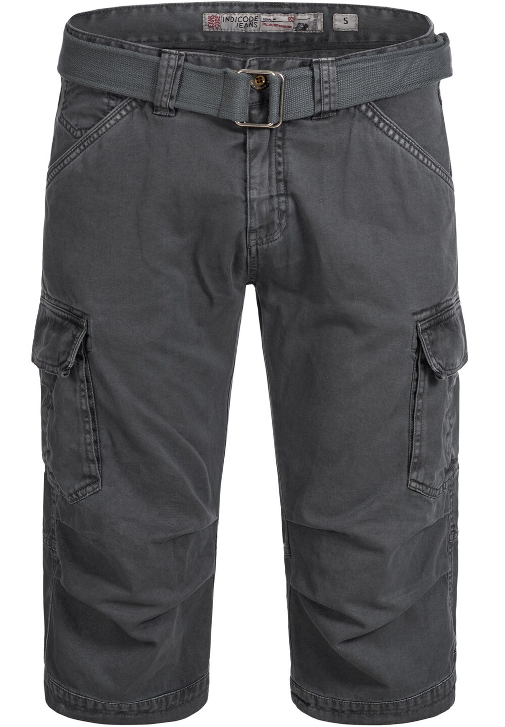 Обычные брюки-карго INDICODE JEANS Nicolas, темно-серый обычные брюки карго indicode jeans albert дымчато серый