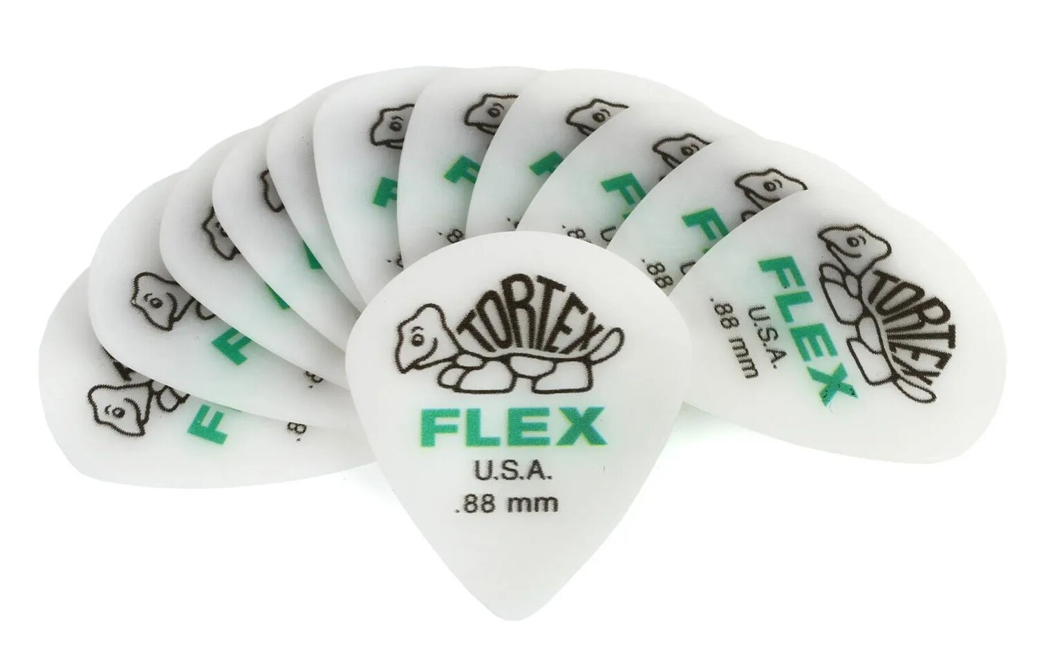 

Медиаторы Dunlop Tortex Flex Jazz III XL — 0,88 мм, белые (12 шт.)