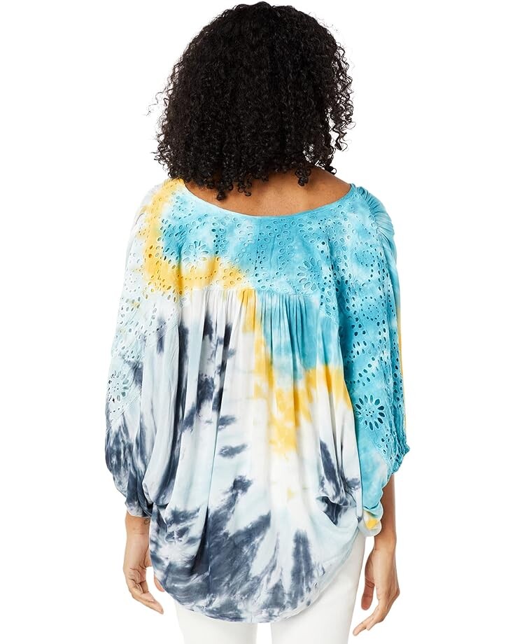 

Топ Young Fabulous & Broke Poet Top, цвет Turquoise Escape