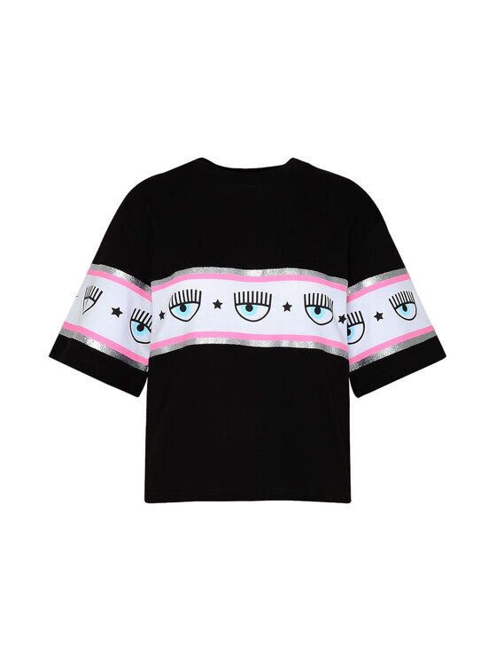 

Футболка стандартного кроя Chiara Ferragni, серый