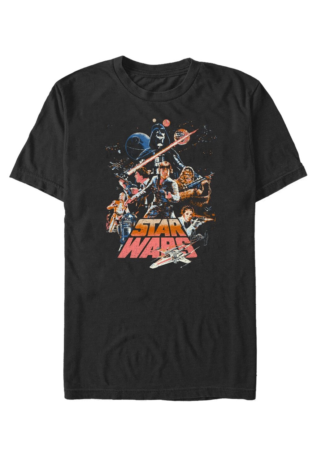 

Футболка с принтом Star Wars Classic Stand And Fight Star Wars, черный
