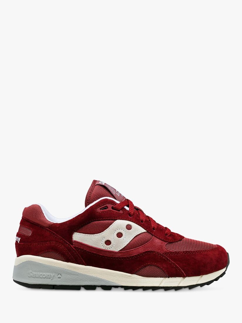 

Кроссовки на шнуровке Saucony Shadow 6000, бордовый, Красный