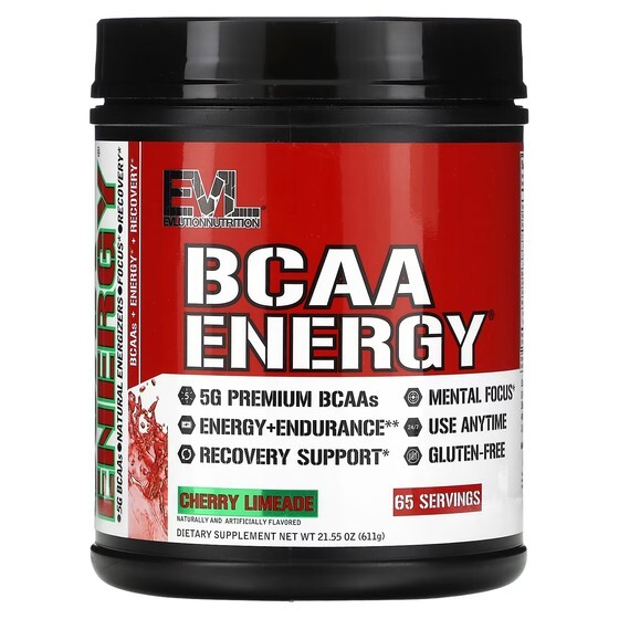 

Пищевая добавка EVLution Nutrition BCAA Energy, вишневый лайм