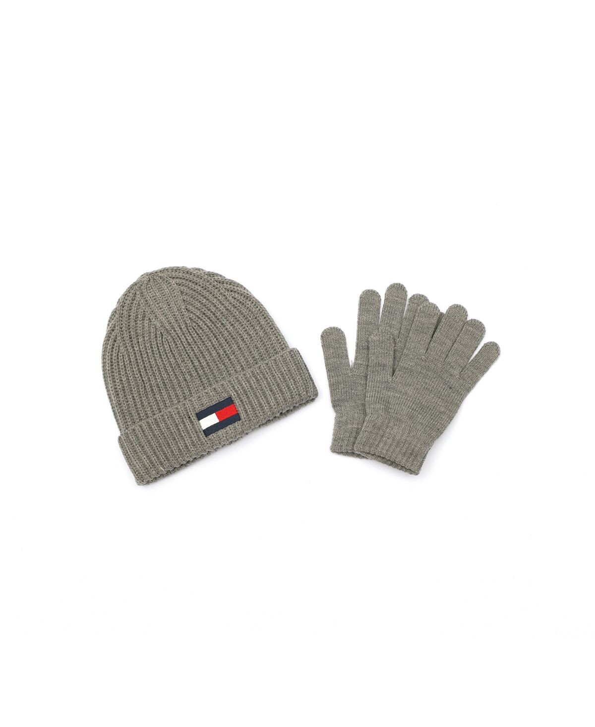 

Комплект шапки и перчаток с манжетами в рубчик Big Boys Fisherman, 2 предмета Tommy Hilfiger