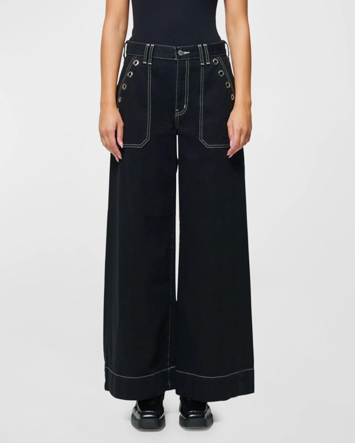 

Ультраширокие джинсы Matis Etica, цвет Black Onyx