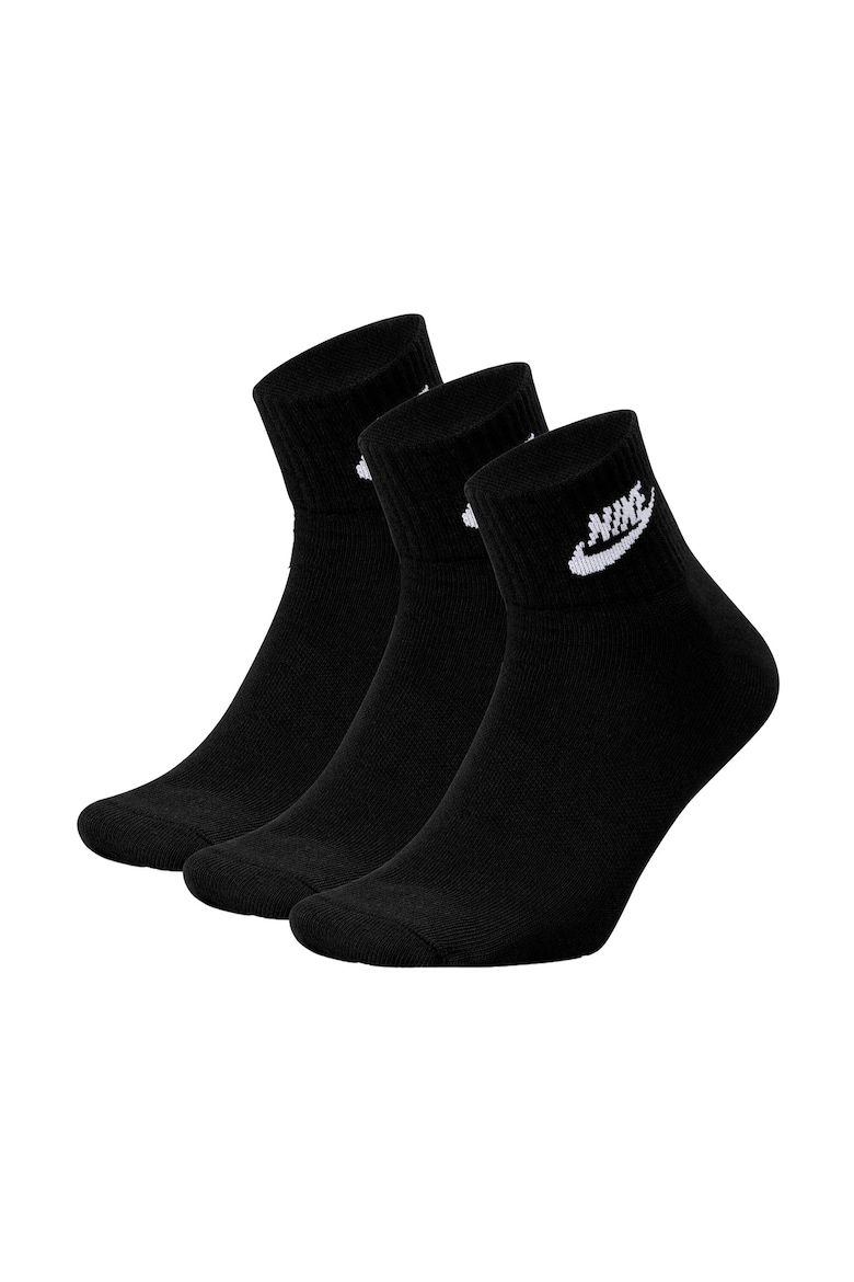 Короткие носки - 3 пары Nike, черный