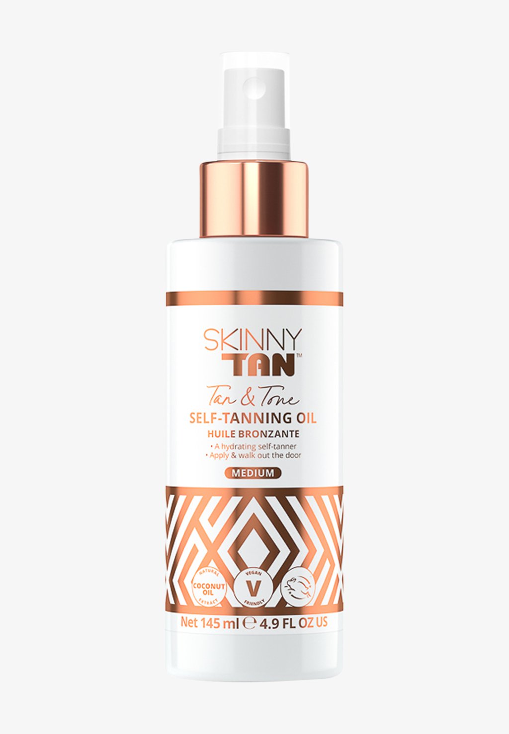 Автозагар Tan And Tone Oil Skinny Tan сыворотка автозагар skinny tan tan