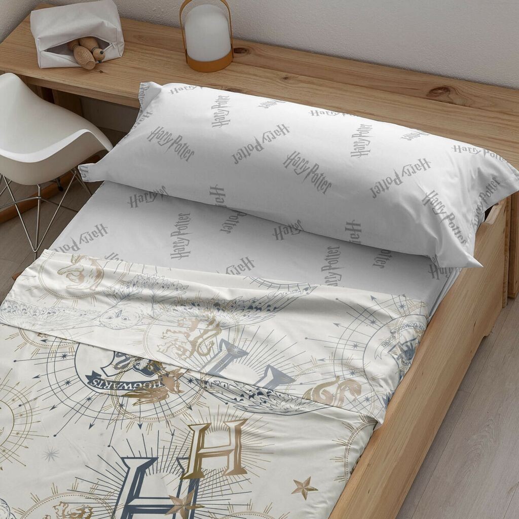 

Комплект постельного белья Harry Potter Gold Beige односпальный матрас 175 x 270 см Harry Potter Shop