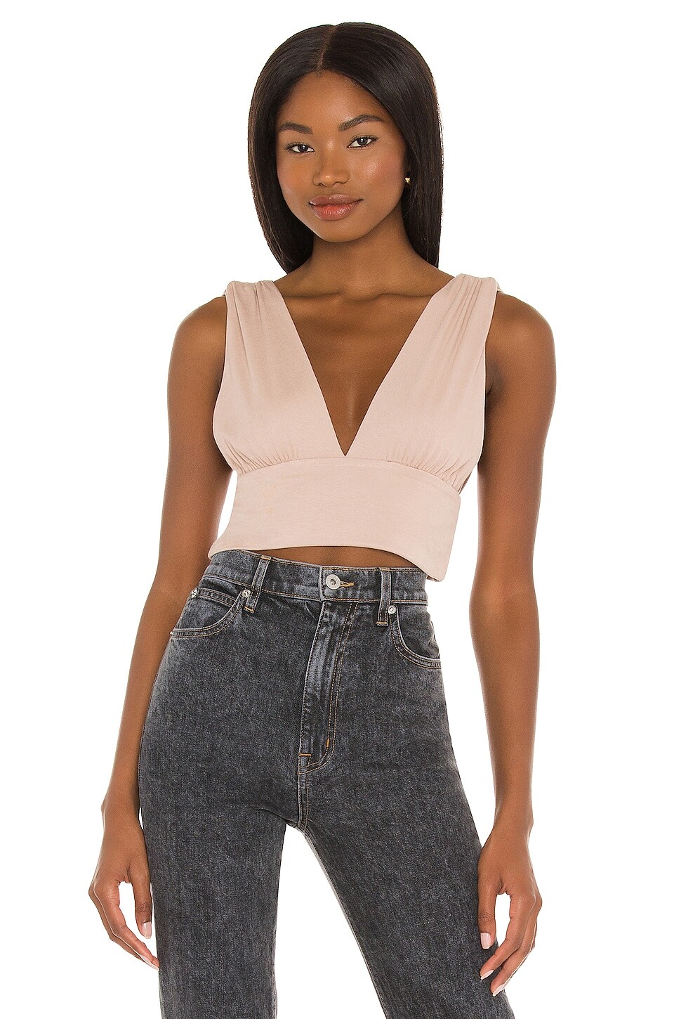 

Топ superdown Victoria Ruched, нюд