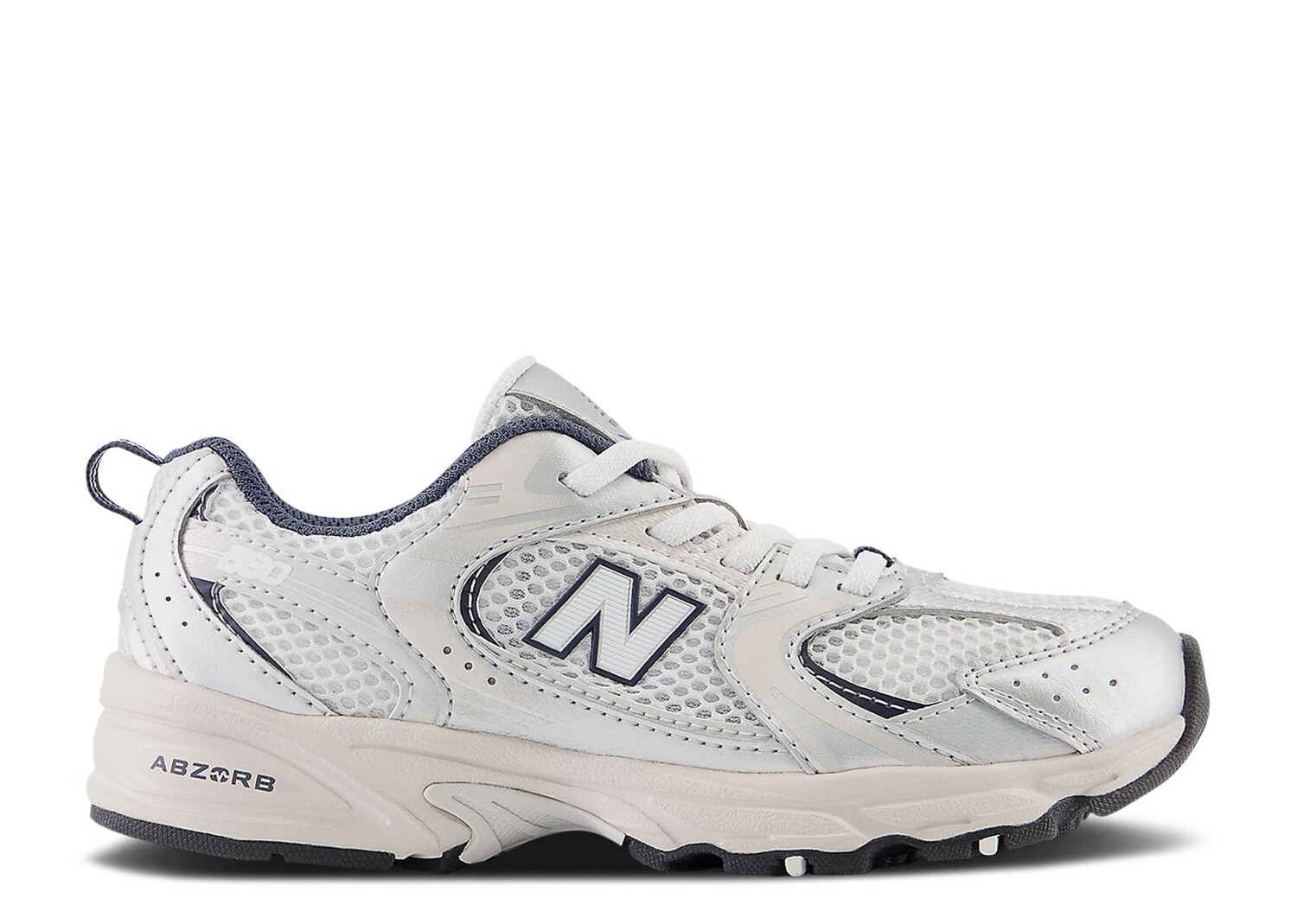

Кроссовки New Balance 530 Bungee Little Kid Wide 'Summer Fog Navy', серый