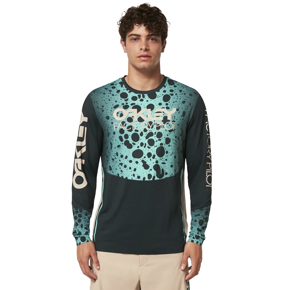 

Мотоджерси с длинным рукавом Oakley Maven RC, зеленый