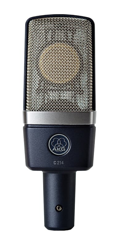 Конденсаторный микрофон AKG C214 Large Diaphragm Cardioid Condenser Microphone цена и фото