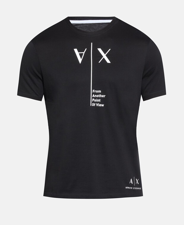 

Футболка Armani Exchange, черный