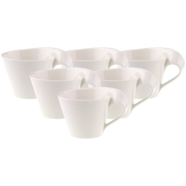 

Чашки для капучино newwave caffe, набор из 6 шт. Villeroy & Boch, белый