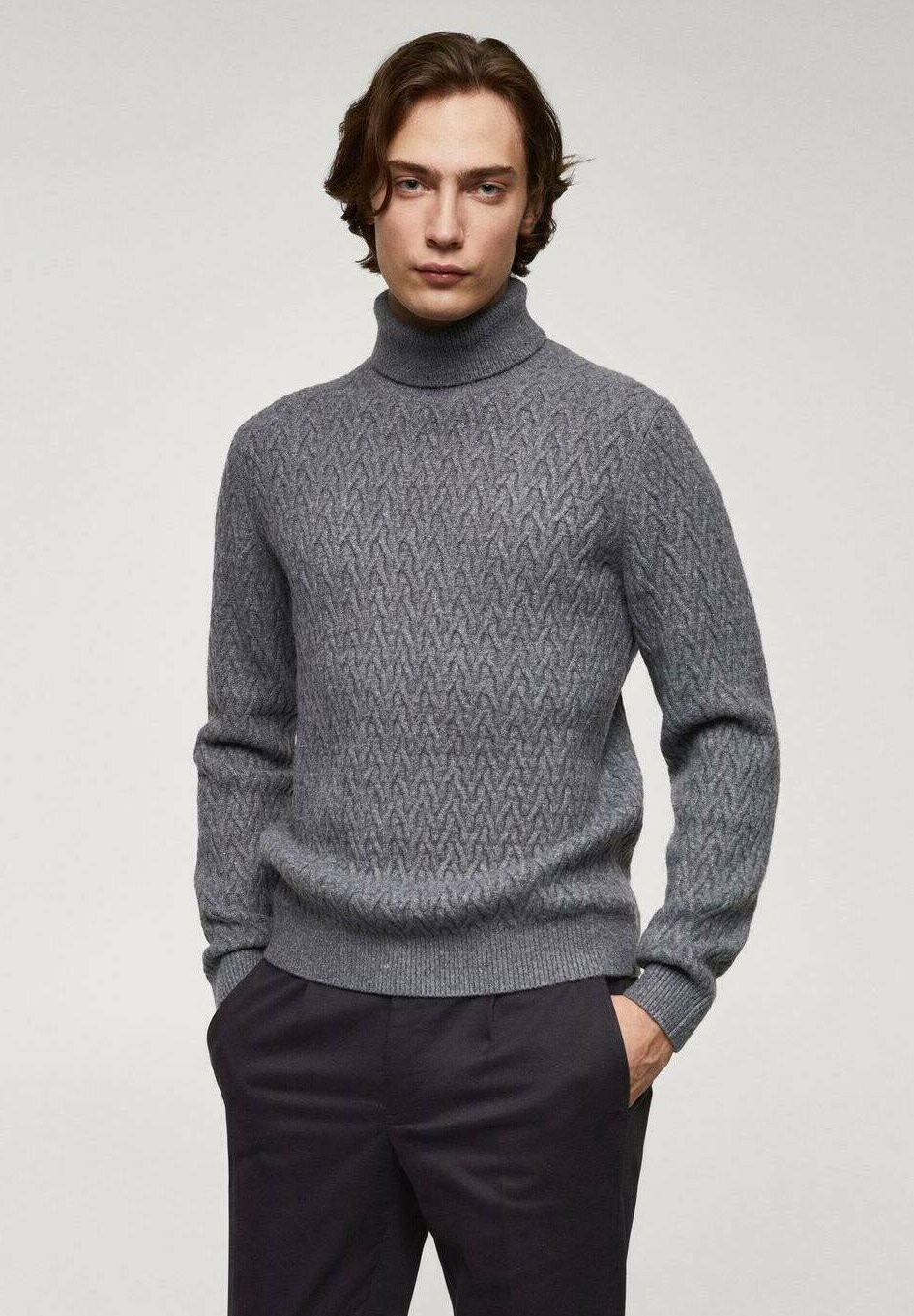 Свитер Marias Mango, цвет gris chin moyen