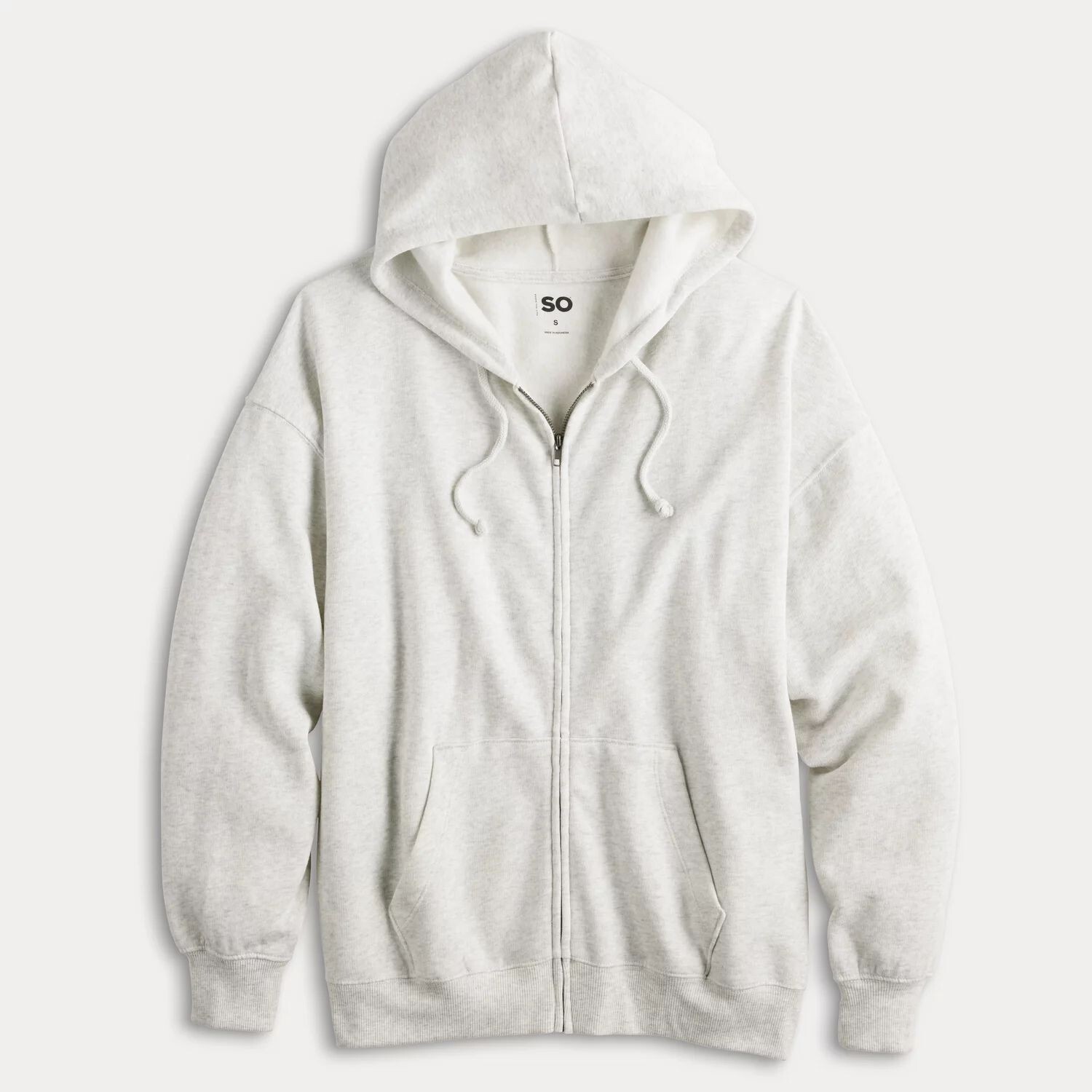 

Толстовка на молнии для юниоров SO Oversized SO, бежевый