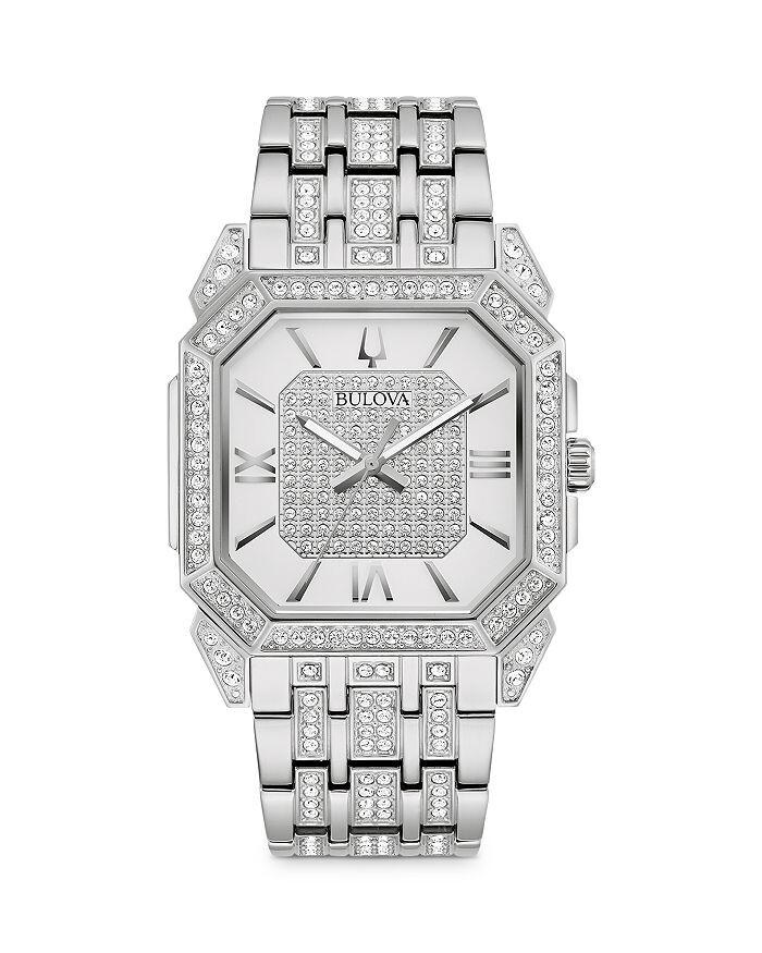 

Хрустальные часы, 40 мм Bulova