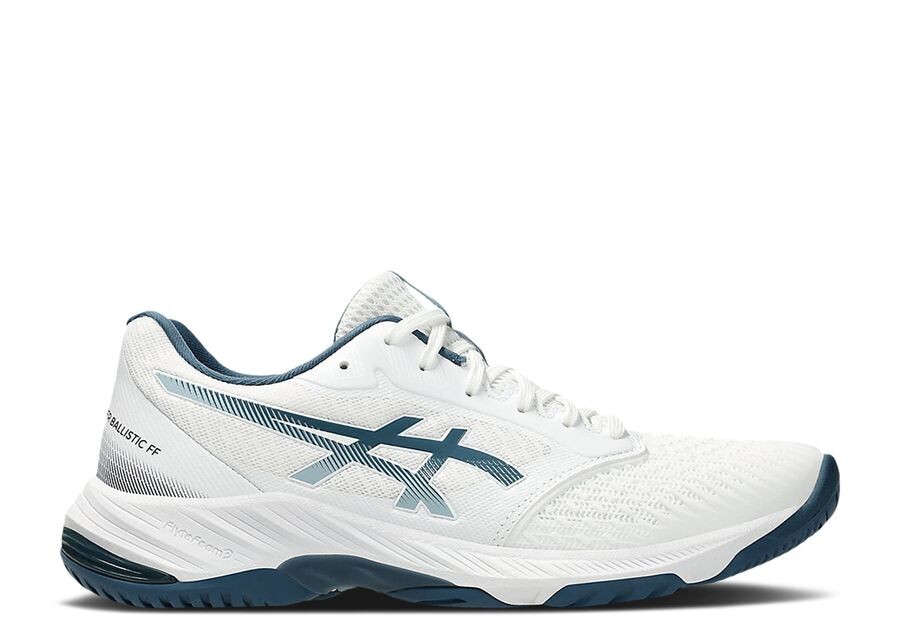 

Кроссовки ASICS Netburner Ballistic FF 3, цвет White Vintage Indigo