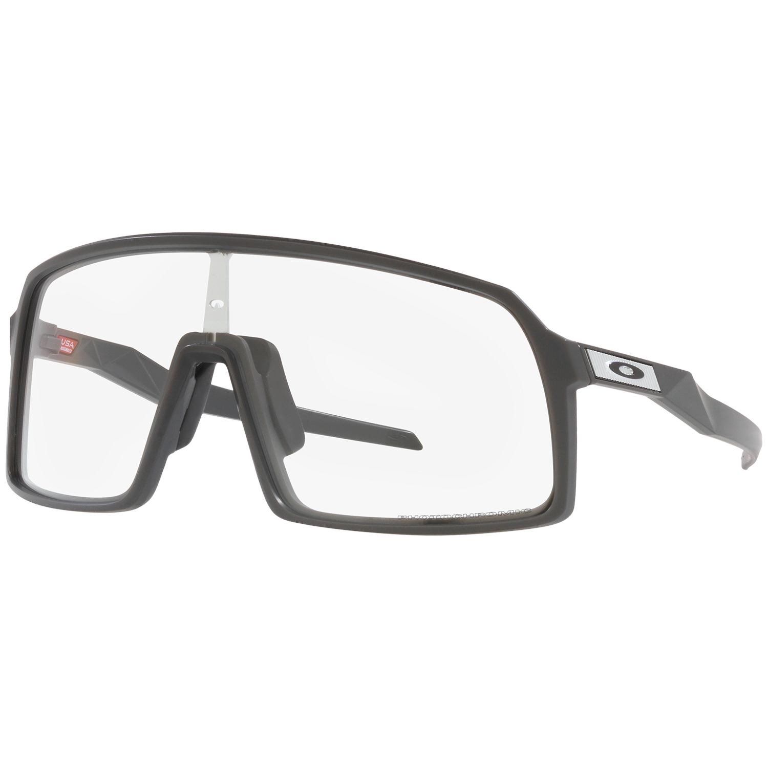 Солнцезащитные очки Oakley Sutro, цвет Matte Carbon/Clear to Black Iridium Photochromic