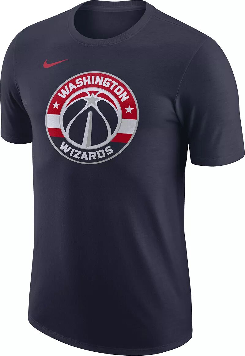 Мужская темно-синяя футболка с логотипом Nike Washington Wizards Essential
