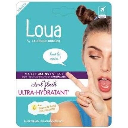 

Loua Увлажняющая и защитная тканевая маска для рук 1 пара 14 мл