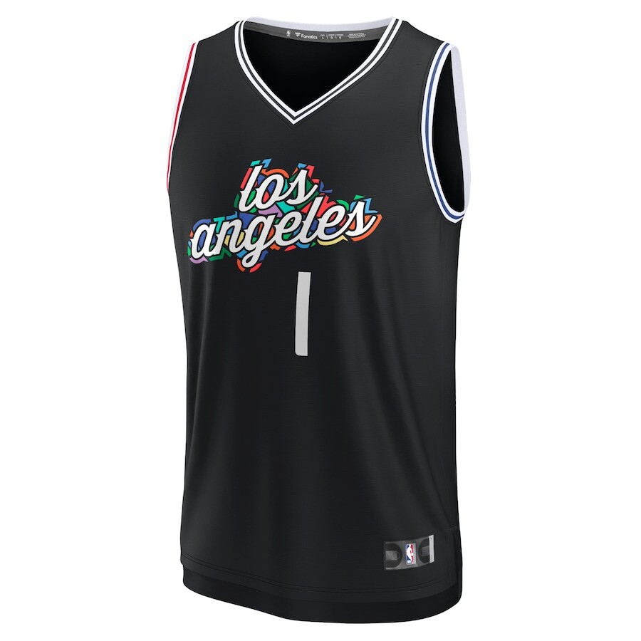 

Джерси Fanatics Branded La Clippers, черный