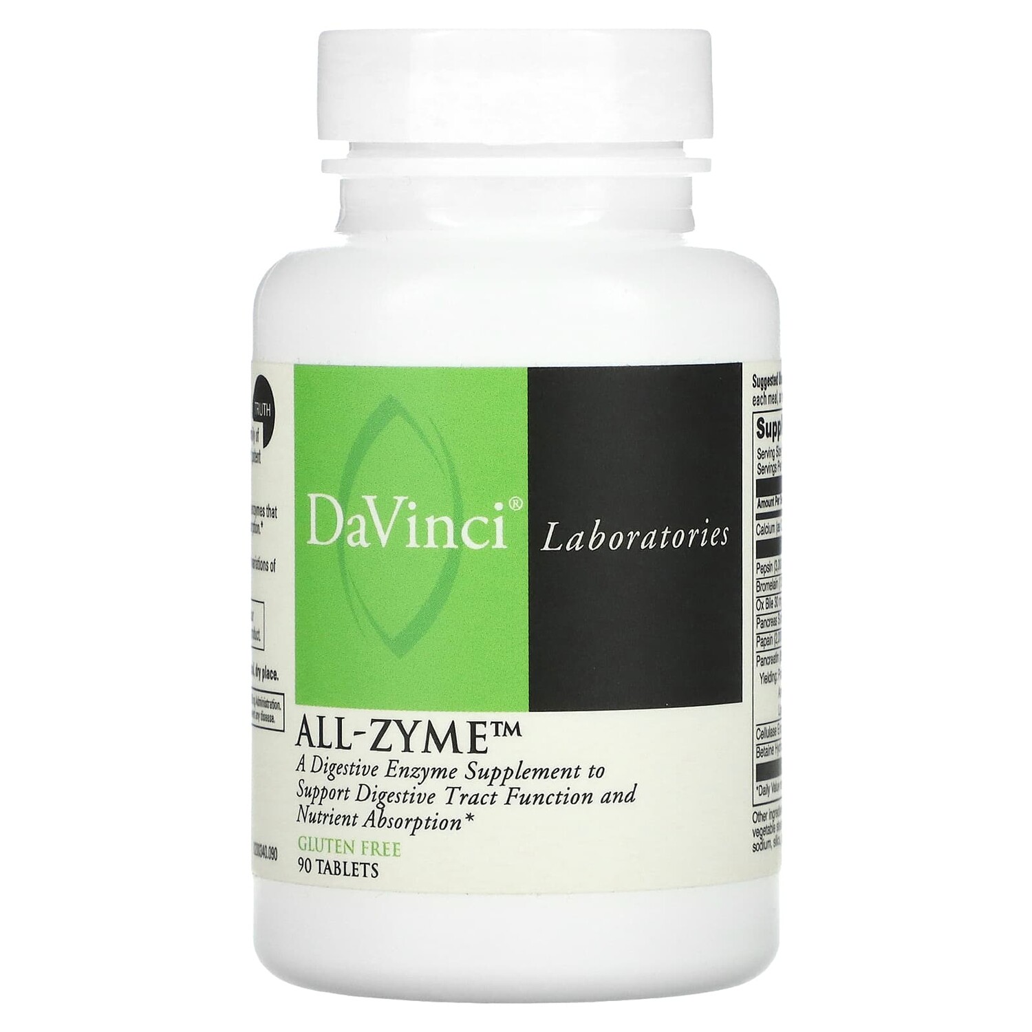

All-Zyme, 90 таблеток, DaVinci Laboratories of Vermont