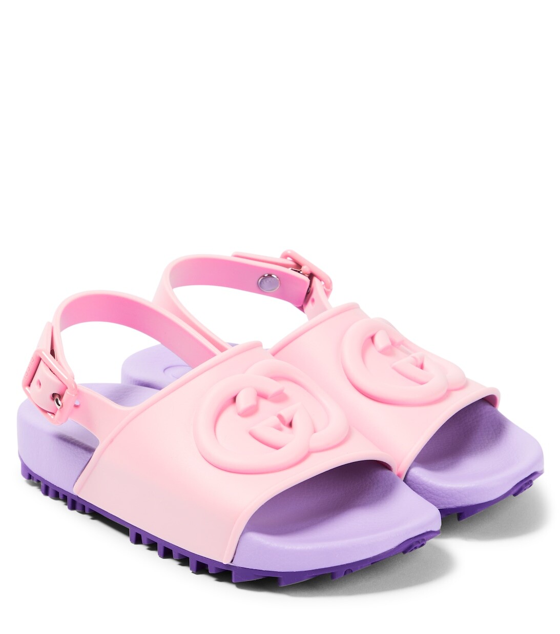 

Сандалии Interlocking GG Gucci, розовый