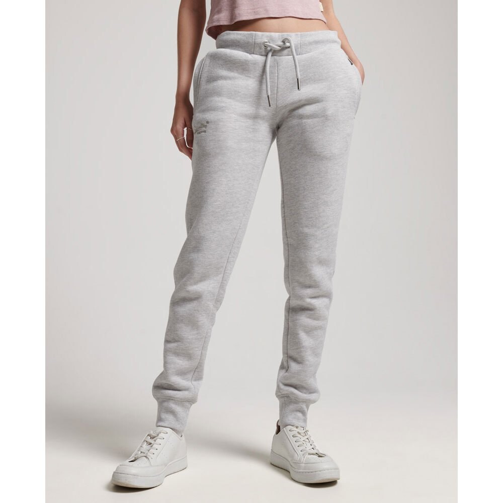 

Джоггеры Superdry Vintage Logo Emb Joggers, серый