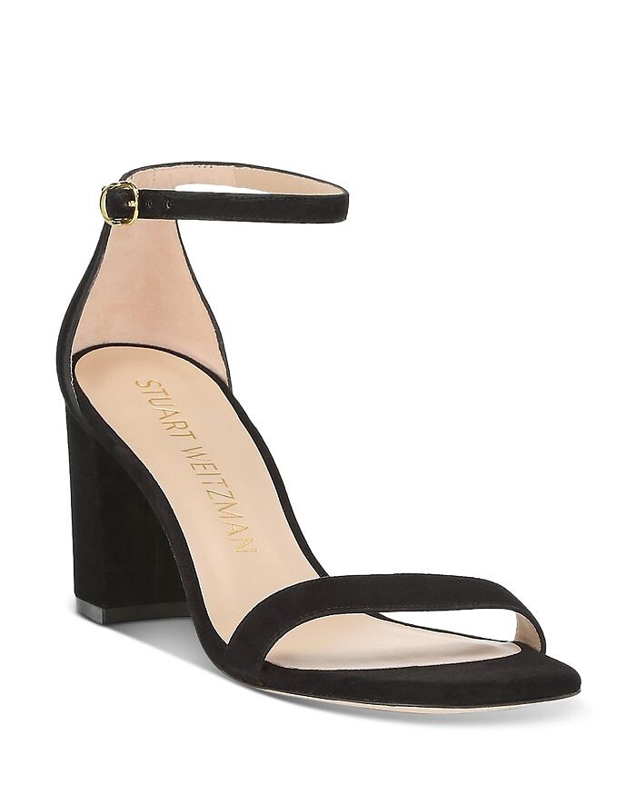 

Женские босоножки на блочном каблуке Nudistcurve Stuart Weitzman