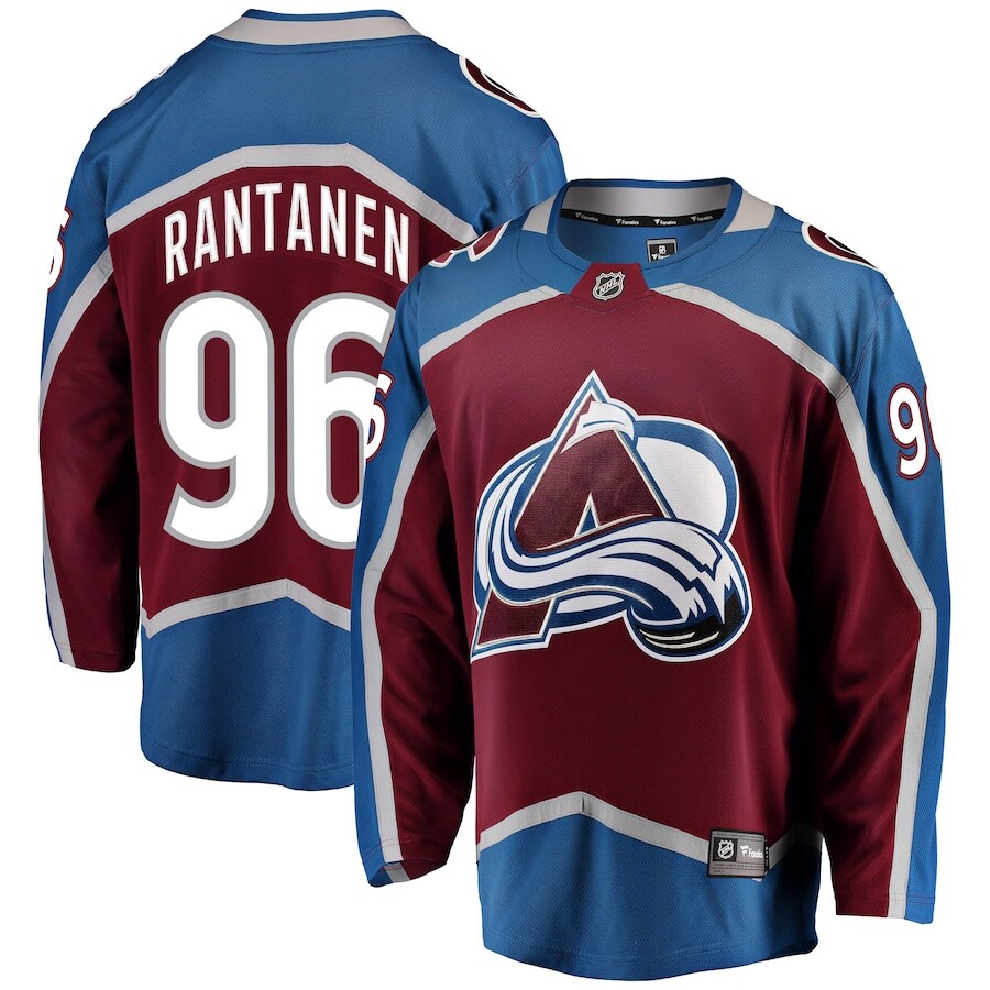 

Джерси Fanatics Branded Colorado Avalanche, бордовый