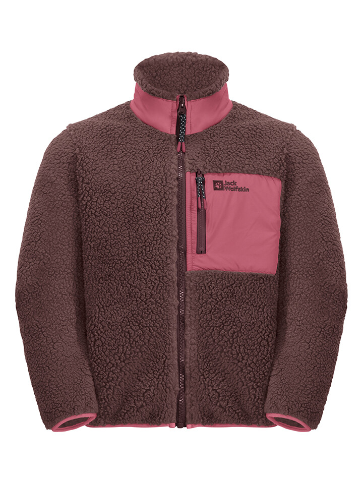 

Флисовая куртка Jack Wolfskin Ice Curl, цвет Braun/Rosa