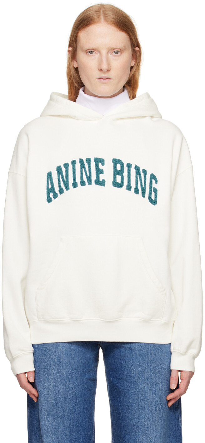 

Белый худи Harvey Anine Bing