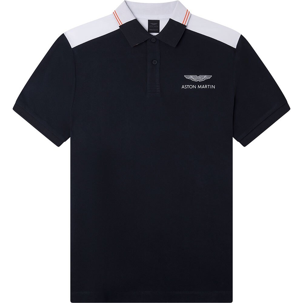 

Поло с коротким рукавом Hackett Amr Colour Block, синий