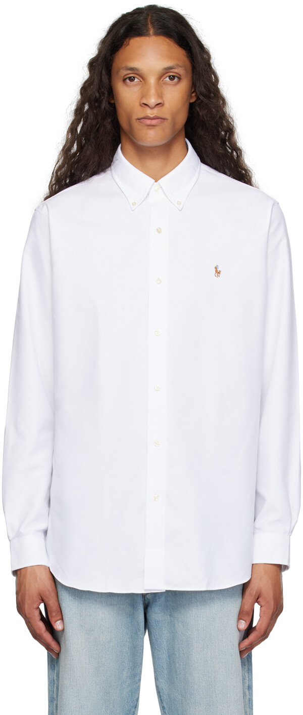 

Белая рубашка классического кроя Polo Ralph Lauren