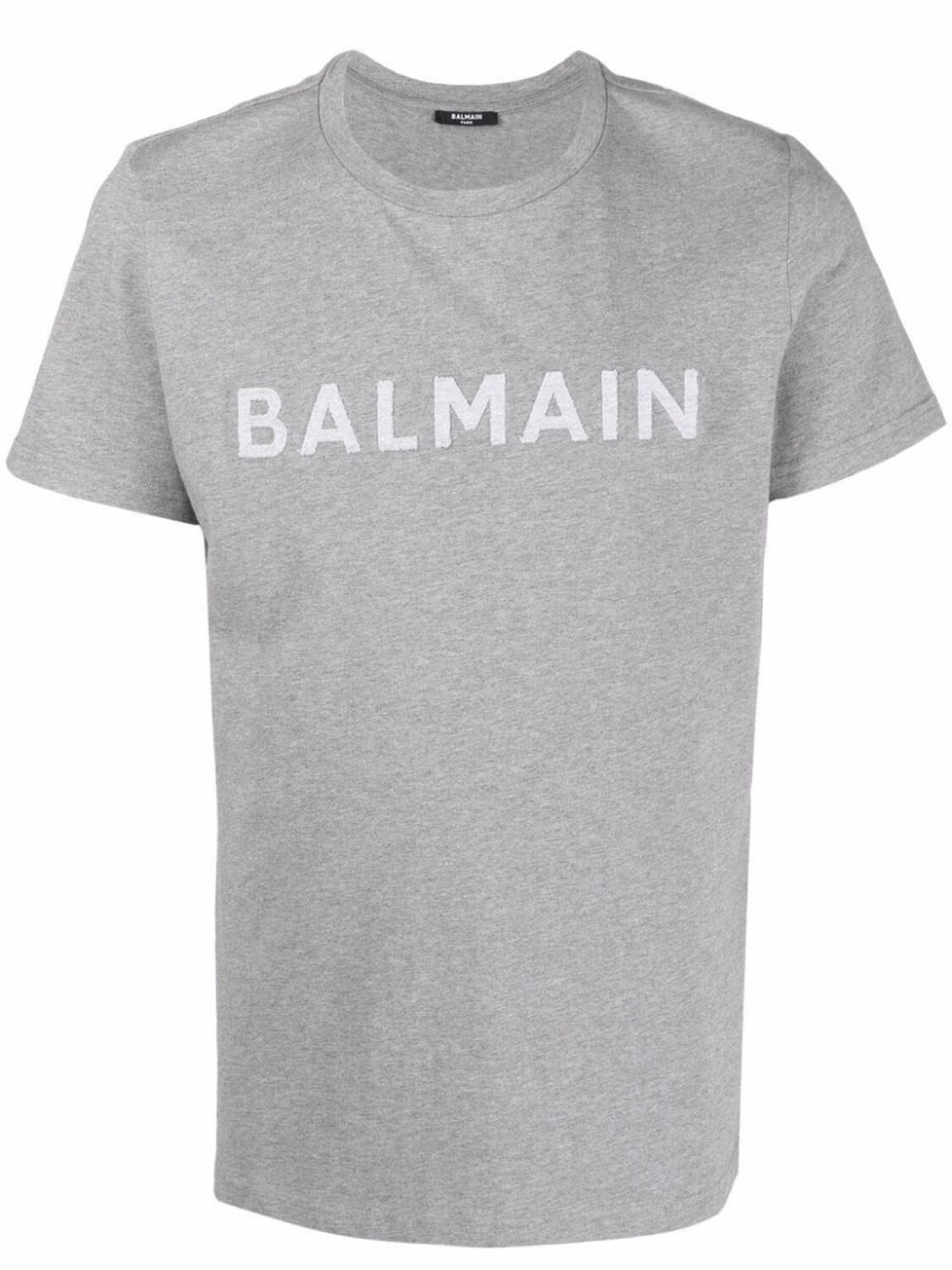 

Balmain футболка с логотипом, серый