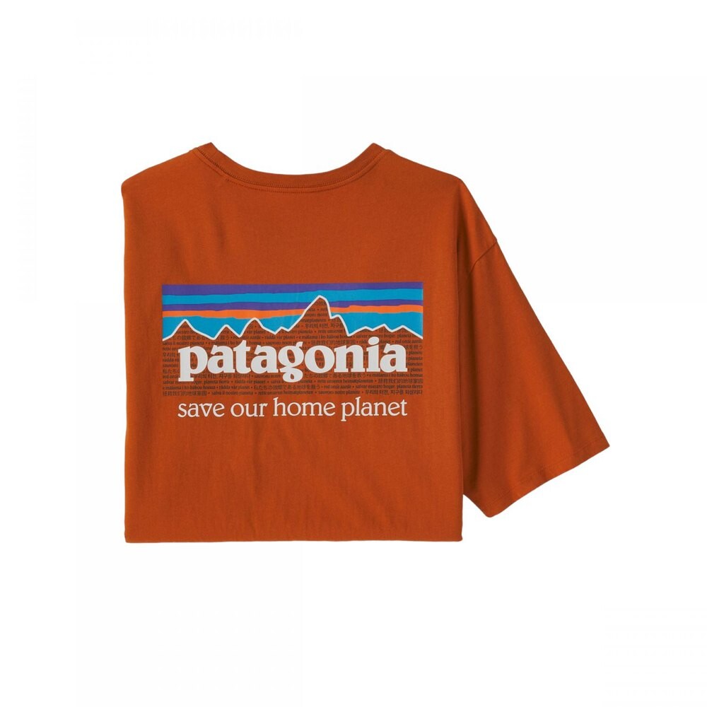 

Футболка Patagonia P-6 Mission, оранжевый