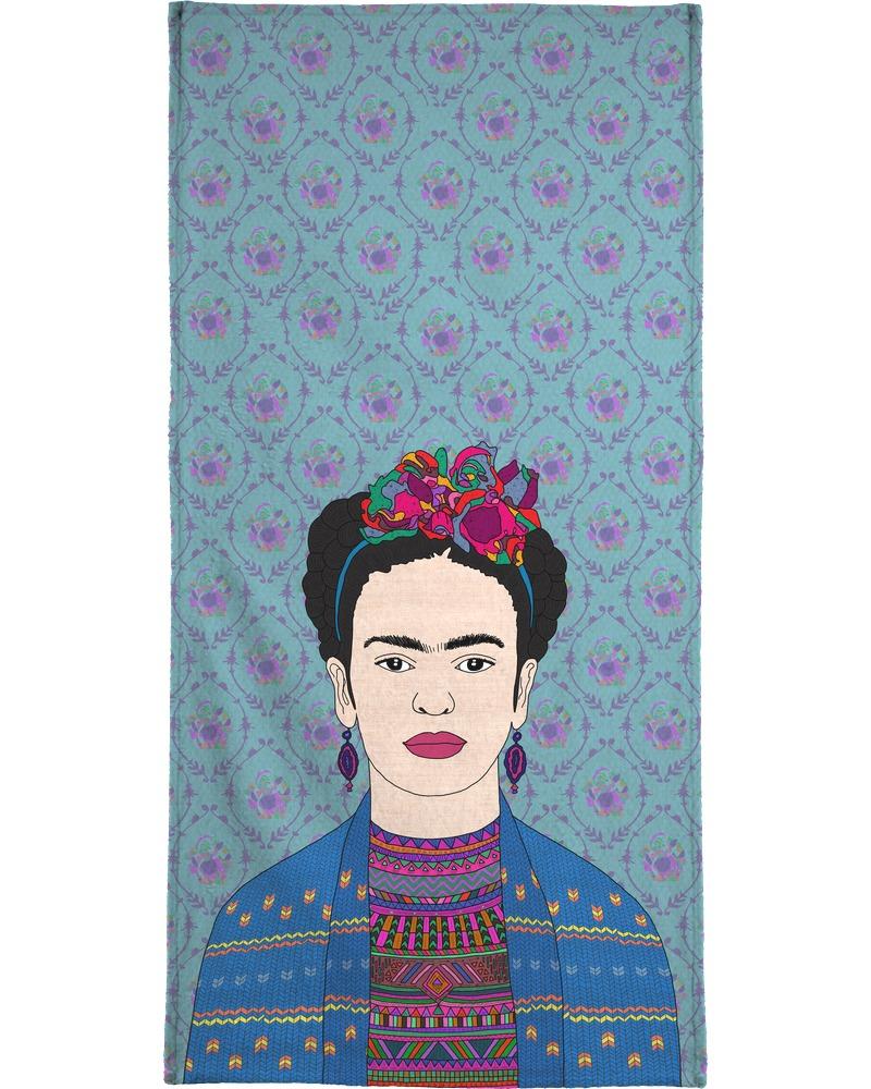 Полотенце для ванной Juniqe Frida, красочный