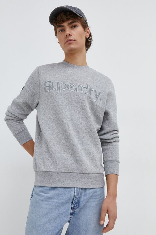

Фуфайка Superdry, серый