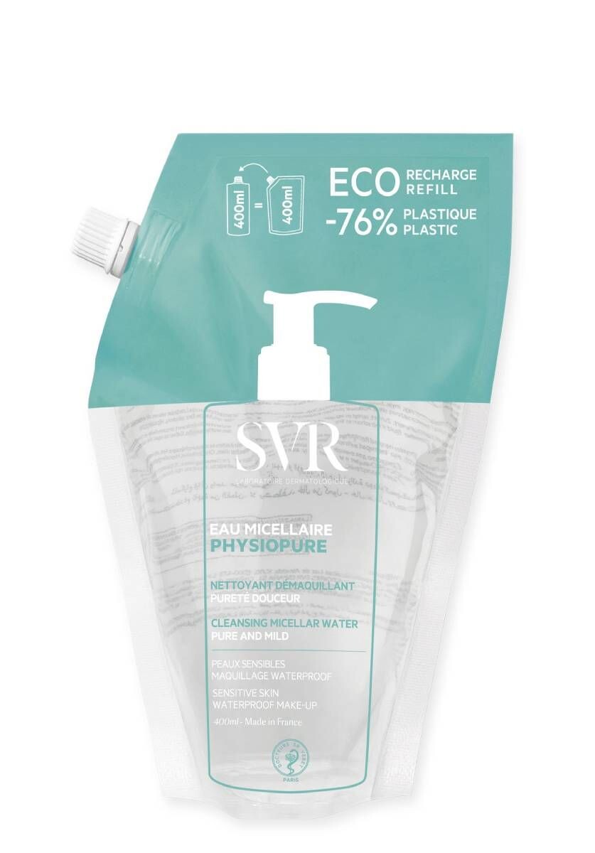 

Пополнение - мицеллярная вода Svr Physiopure Refill, 400 мл