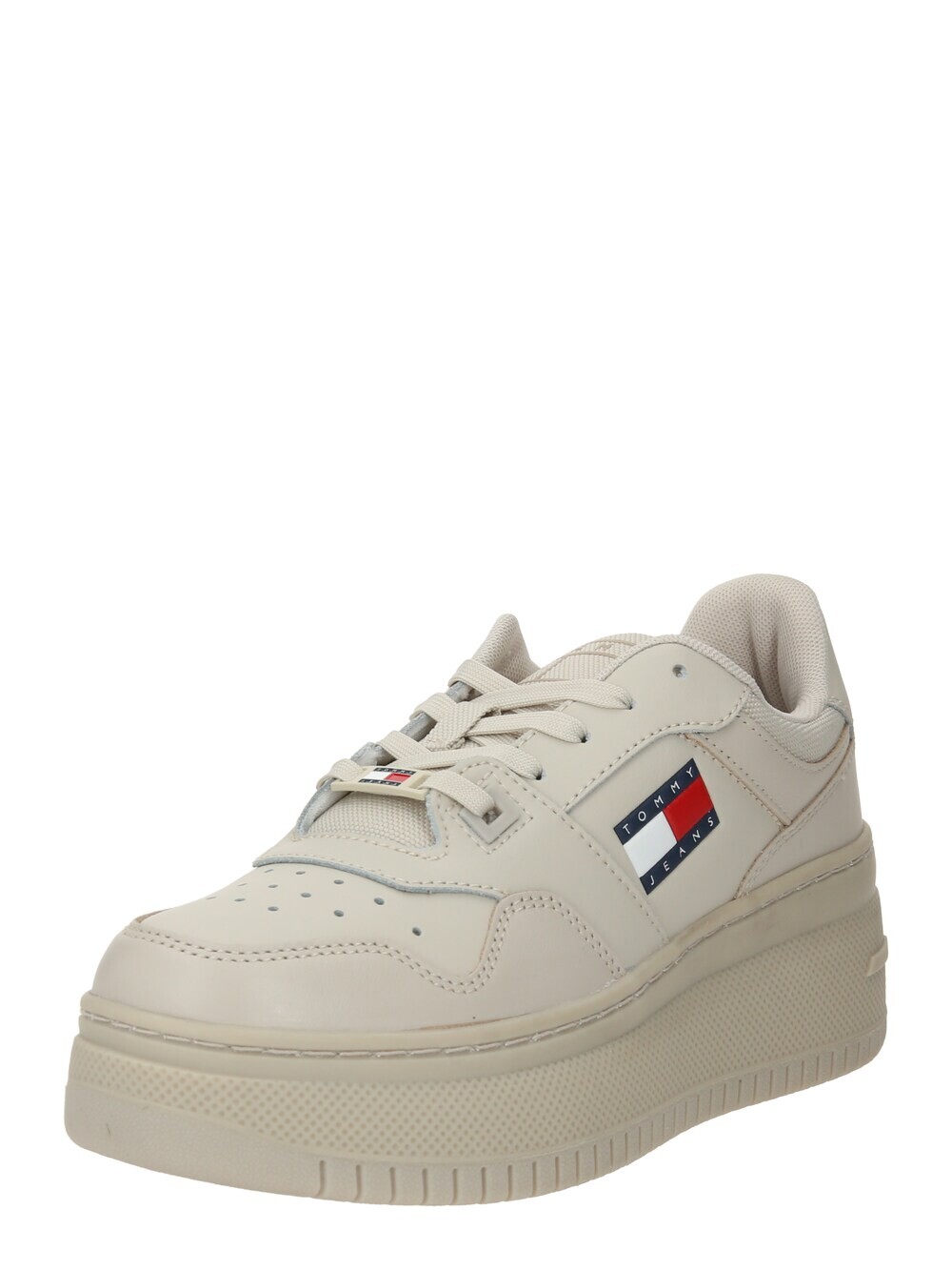 Кроссовки Tommy Hilfiger RETRO BASKET, бежевый высокие кроссовки tommy hilfiger retro basket бежевый кремовый