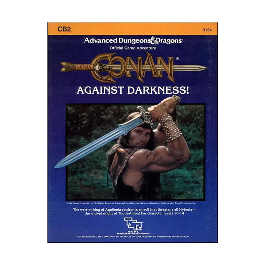 

Модуль Conan - Against Darkness, Advanced Dungeons & Dragons (1st Edition) - Modules & Adventures