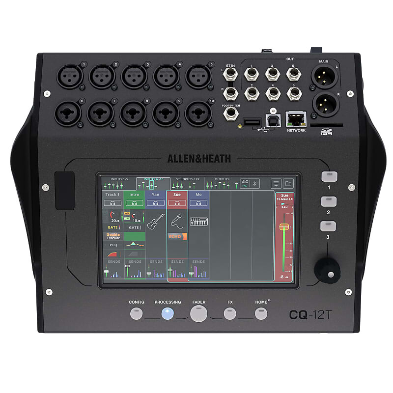 

Микшер Allen & Heath CQ-12T 10-Channel Digital Mixer