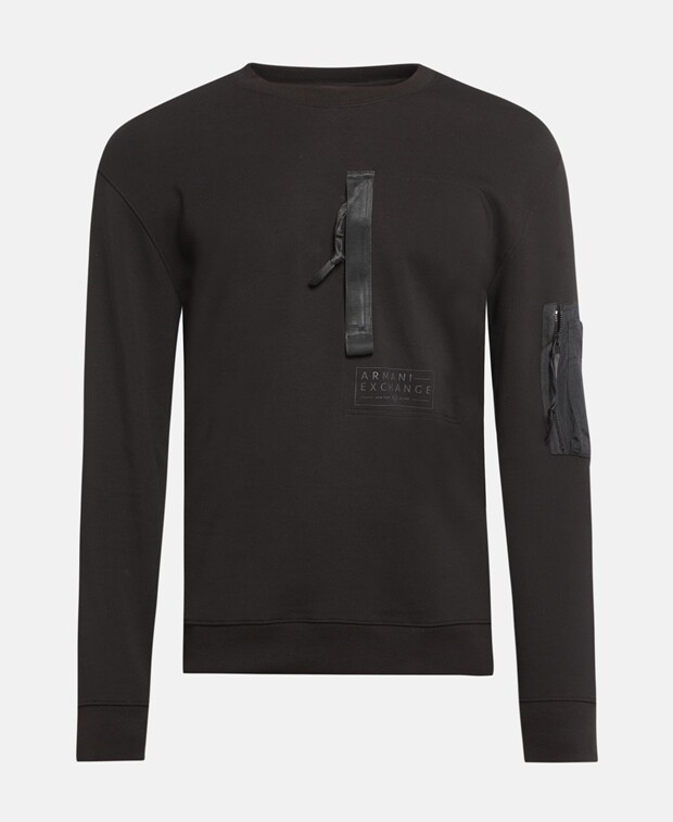 

Толстовка Armani Exchange, черный