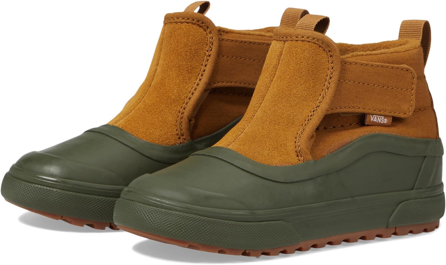 

Кроссовки Slip-On Hi Terrain V MTE-1 Vans, коричневый/зеленый