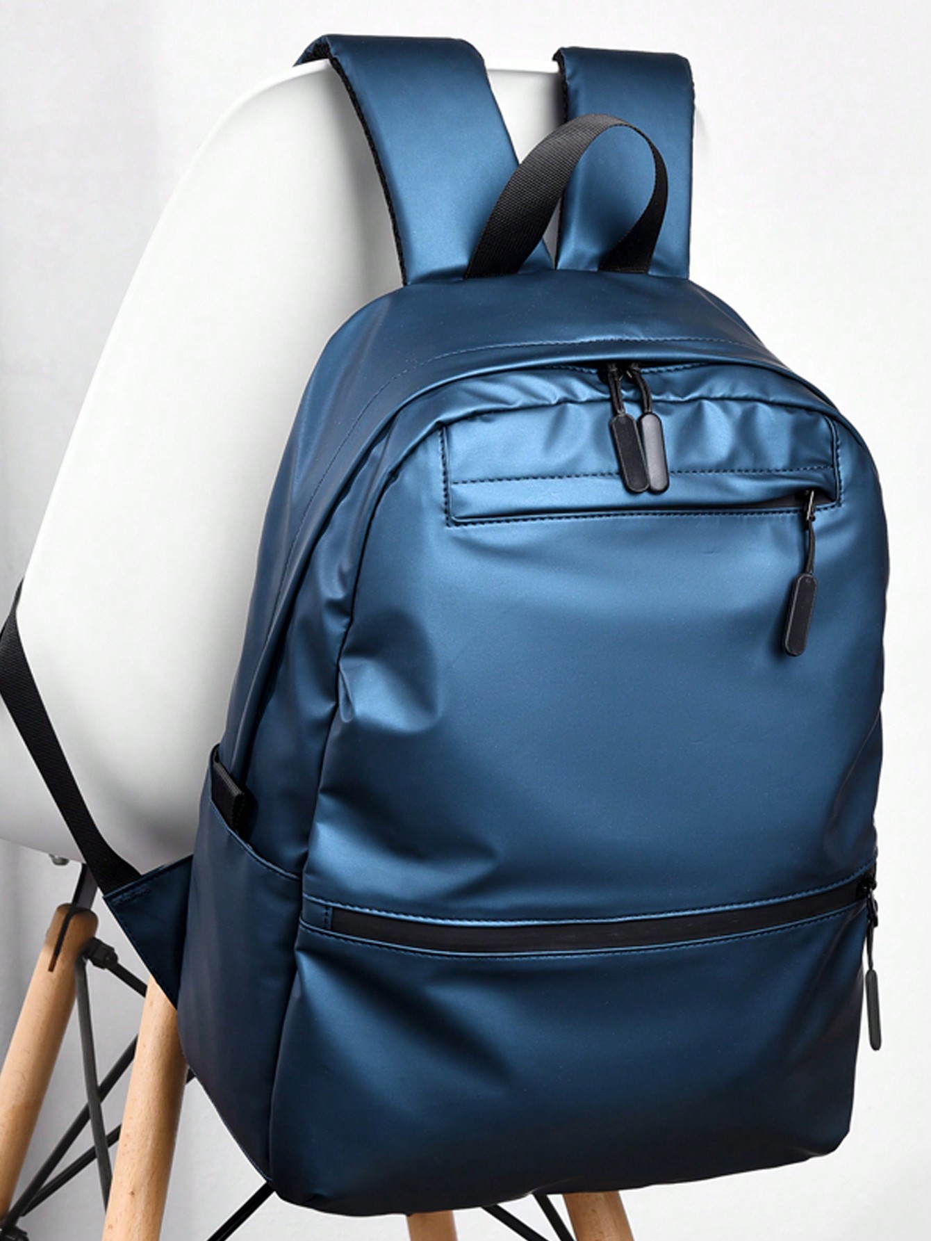 Мужской модный синий рюкзак, синий